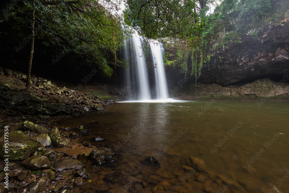 Obraz premium Gold Coast and Tweed Coast hinterland waterfalls