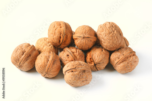 pile of whole walnuts