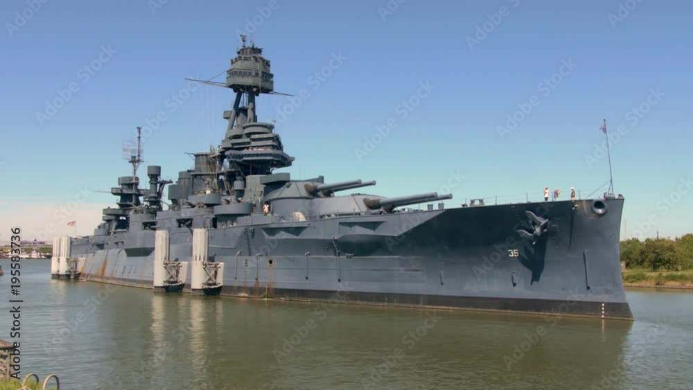 U.S. Battleship located in La Porte, Texas at the San Jacinto Battleground Historical site U.S. Battleship located in La Porte, Texas at the San Jacinto Battleground Historical site