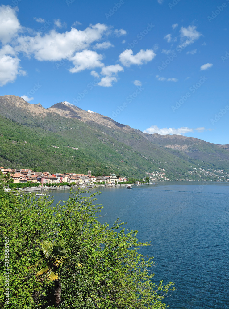 Urlaubsort Cannobio am Lago Maggiore im Piemont,Italien