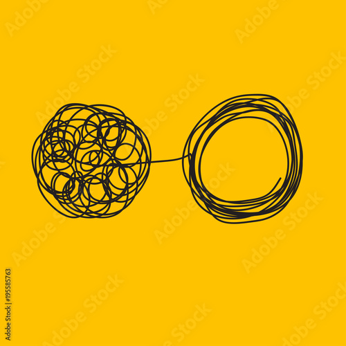 Tangle tangled and untangled