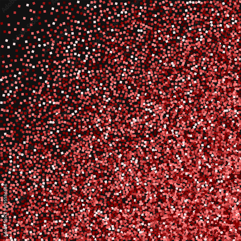 Red gold glitter. Abstract random scatter with red gold glitter on black background. Stunning Vector illustration. Red gold glitter. Abstract random scatter with red gold glitter on black background. Stunning Vector illustration.