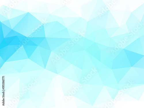 blue green vector geometric background