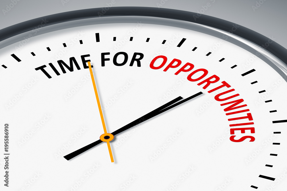 clock with text time for opportunities clock with text time for opportunities