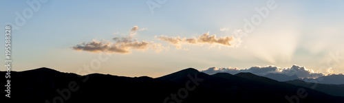 Durmitor mountains panorama