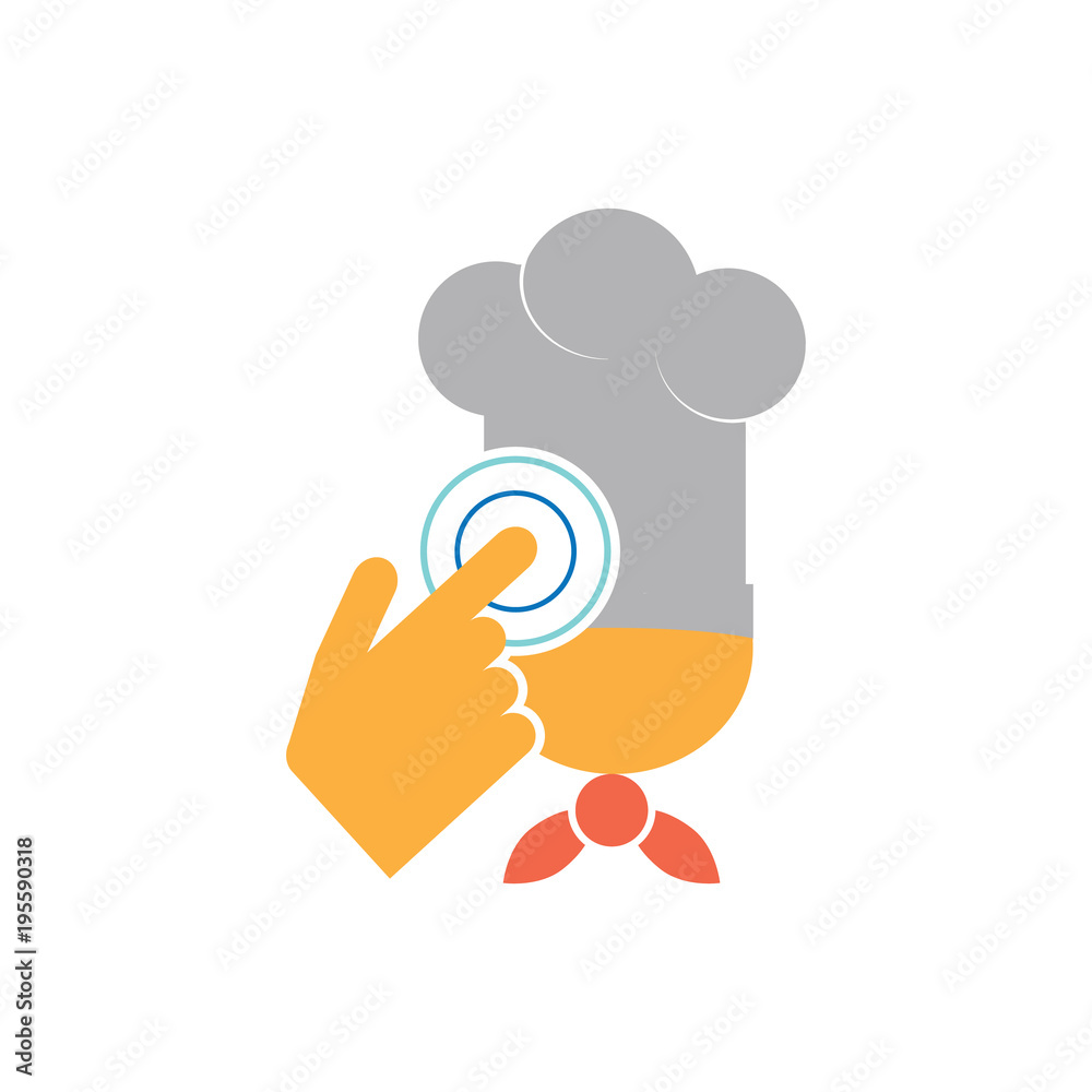Touch Chef Logo Icon Design