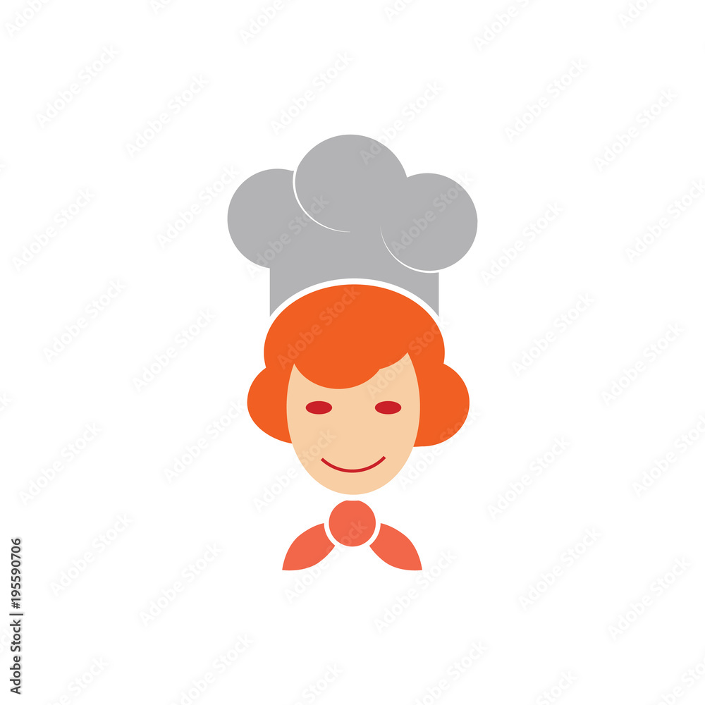 Mother Chef Logo Icon Design Mother Chef Logo Icon Design