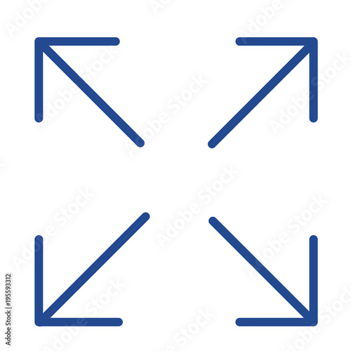Skalierung Vector Icon