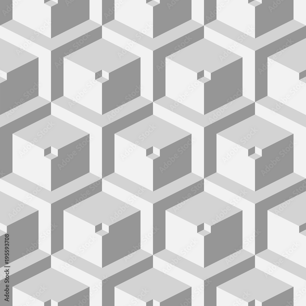 Obraz premium Isometric 3d Vector Background