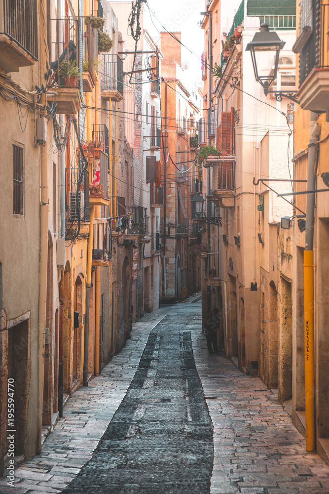 Old Spanish alley