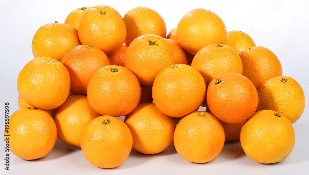 Closeup of sliced oranges on a market
Closeup of sliced oranges on a market