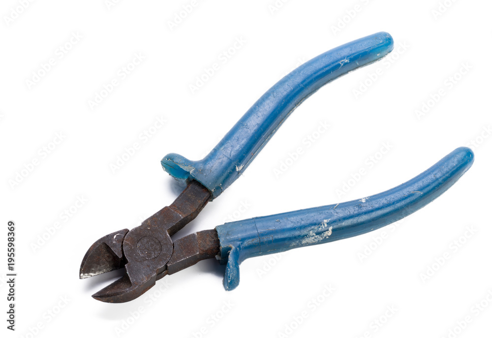 Pliers tool and Pliers isolated on white background Pliers tool and Pliers isolated on white background