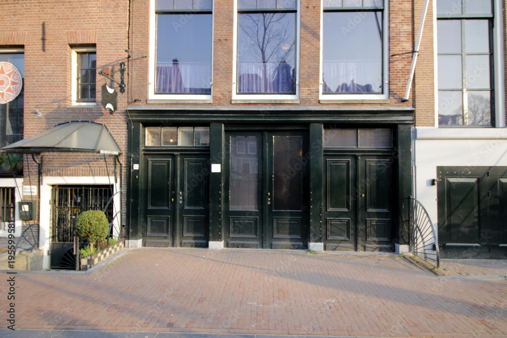 Fototapeta premium Amsterdam - Dom Anny Frank Huis
