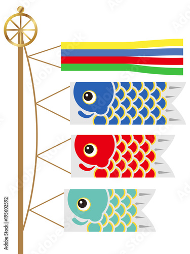 鯉のぼりの背景