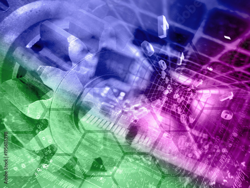 Digital background
