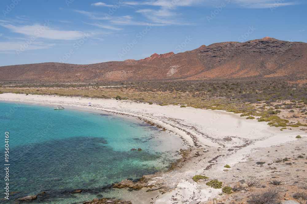 Isla espiritu santo sea of cortes, la paz baja california sur. MEXICO