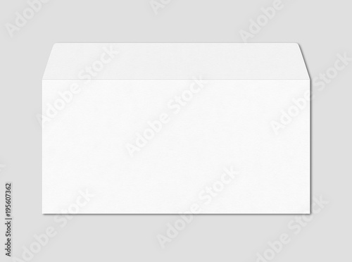 White enveloppe mockup template