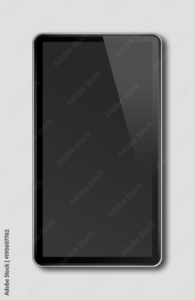 Black smartphone, digital tablet pc template isolated on dark grey Black smartphone, digital tablet pc template isolated on dark grey