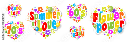 Flower power, Peace and love, Summer of love…
