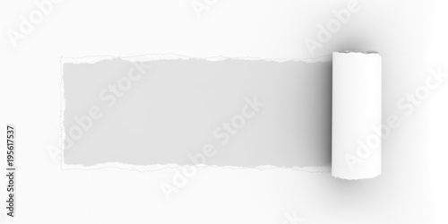 Wallpaper Mural torn paper horizontal Torontodigital.ca