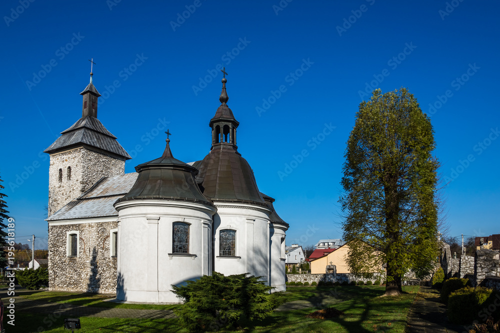 Church in Skarzyce near Zawiercie, Sielsia, Poland