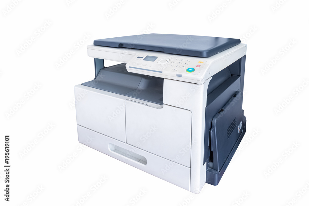 office multifunction printer isolated office multifunction printer isolated