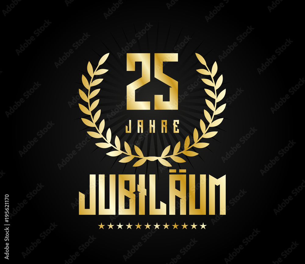 25 Jubilaeum gold