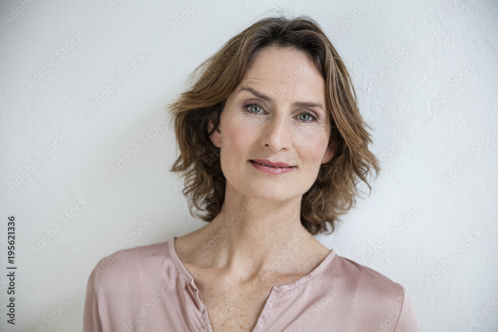 Portrait of smiling mature woman Portrait of smiling mature woman