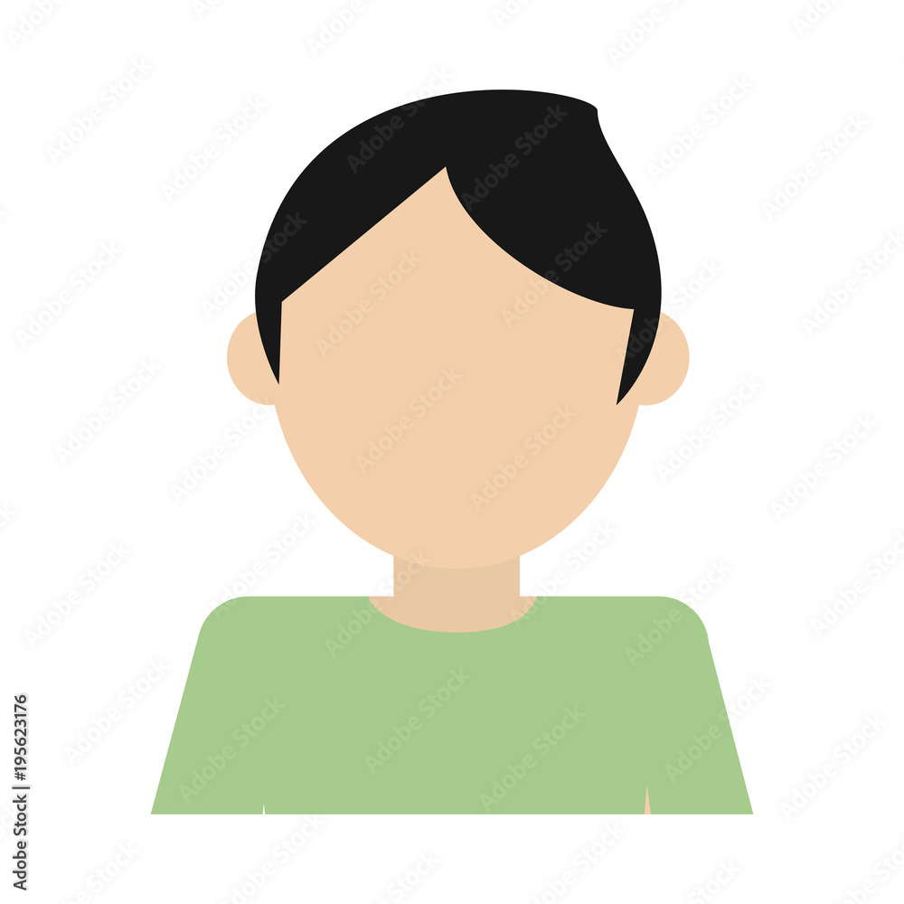 Man faceless avatar vector illustration graphic design Man faceless avatar vector illustration graphic design