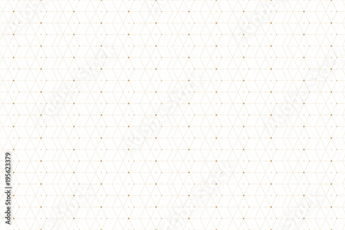 Geometric seamless pattern with connected line and dots. Graphic background connectivity. Modern stylish polygonal backdrop for your design, illustration. photo