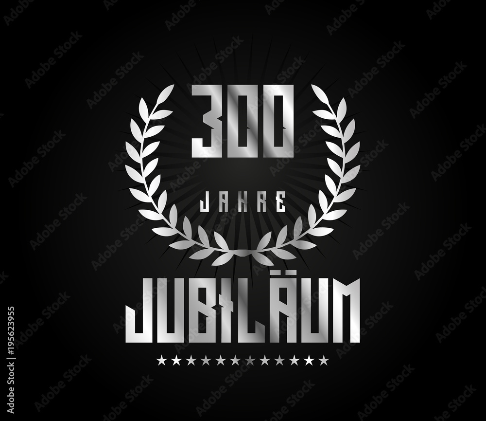 300 Jubilaeum silber