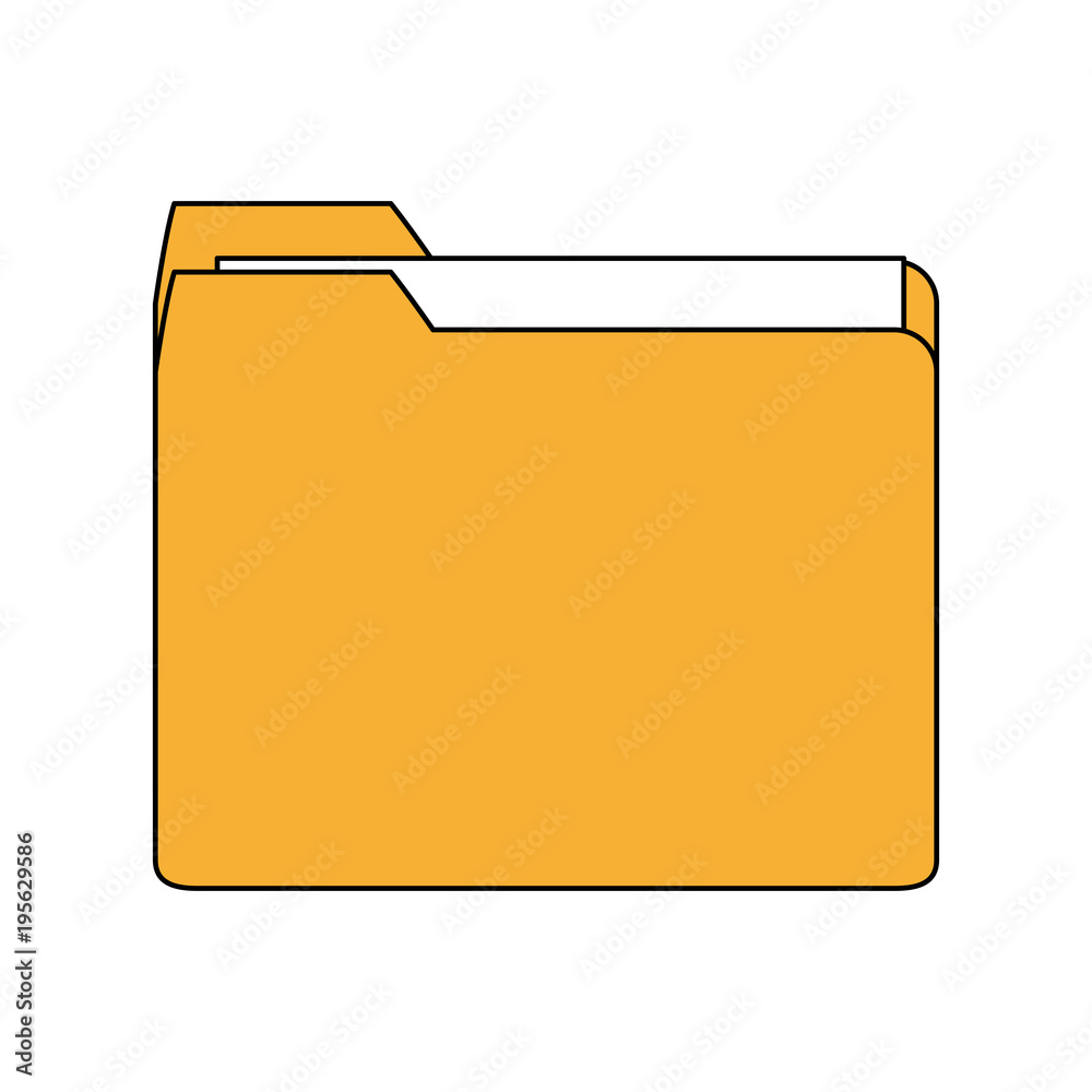 Folder with files symbol vector illustration graphic design Folder with files symbol vector illustration graphic design