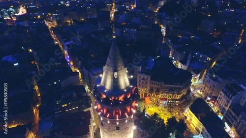 Havdan istanbul galata kulesi