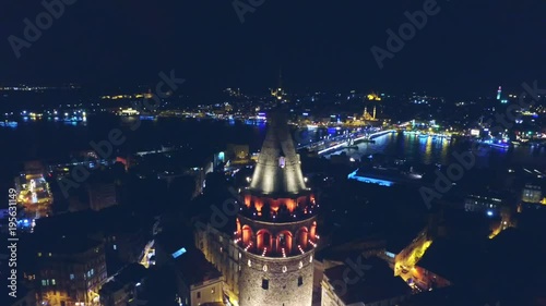 Havdan istanbul galata kulesi