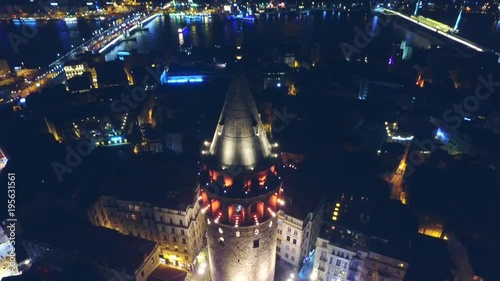 Havdan istanbul galata kulesi