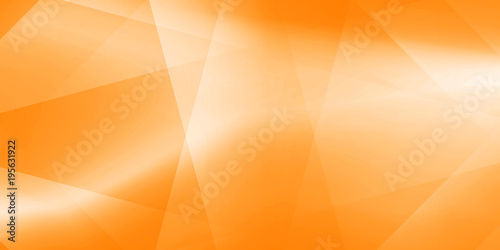 Abstract polygonal design orange background decoration website Vector illustration.