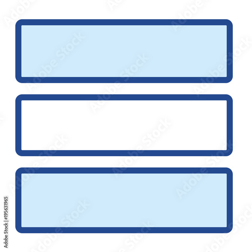 Layoutsatz Vector Icon