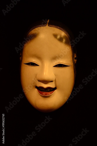 Картината върху платно Japanese Noh Mask