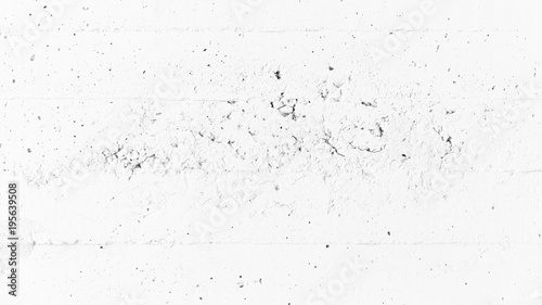 White ragged, rough wall concrete background.