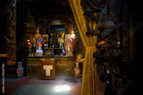The interior of the temple in Asia © kichigin19