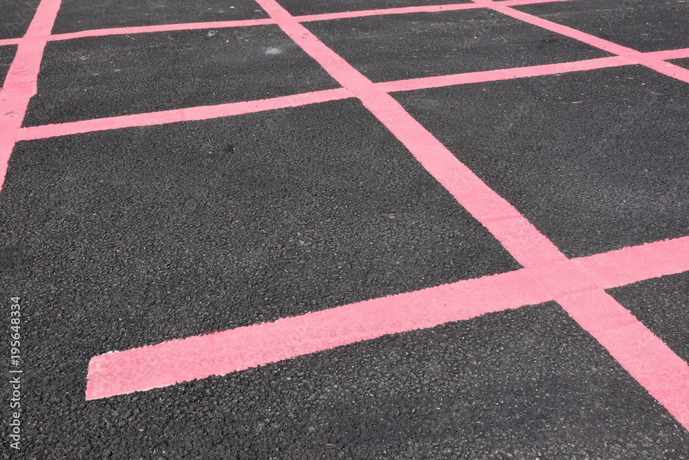 Fototapeta premium Painted Road Markings