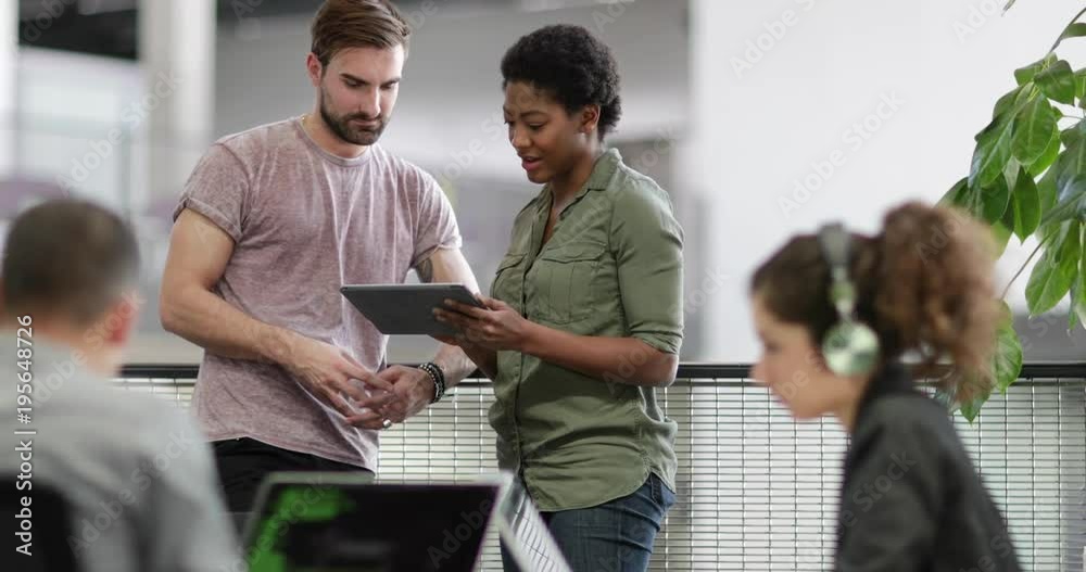 Developers working in an office