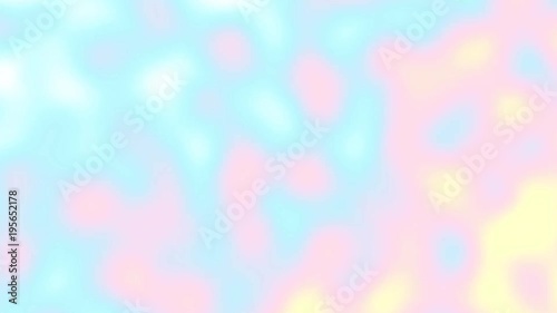 Moving abstract snooth blurred background.. Abstract screensaver for video. Pastel colors gamma. photo