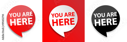 You are here