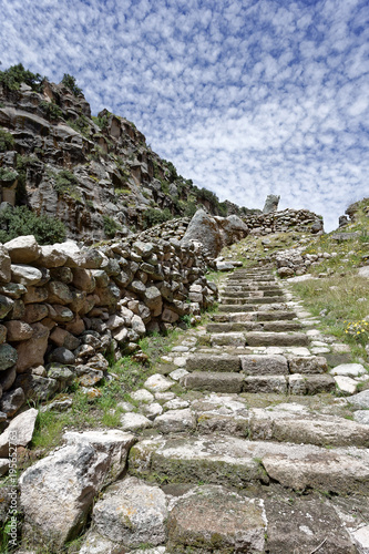 Die Ruinen von Maria Fortaleza (Taqrachullo) nahe Espinar, Cusco - Peru