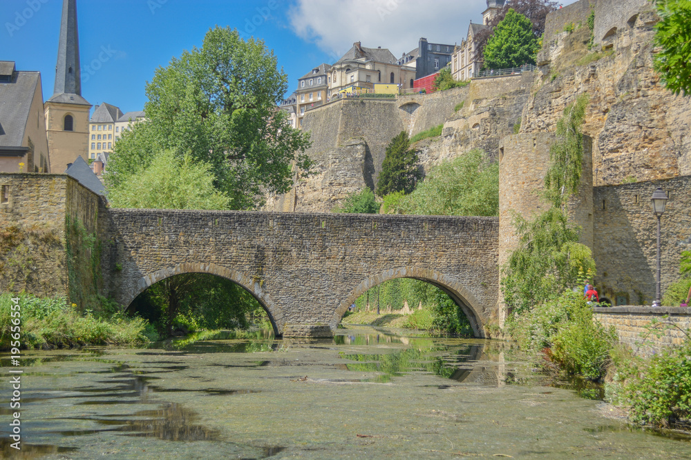 old stone bridge and river theme