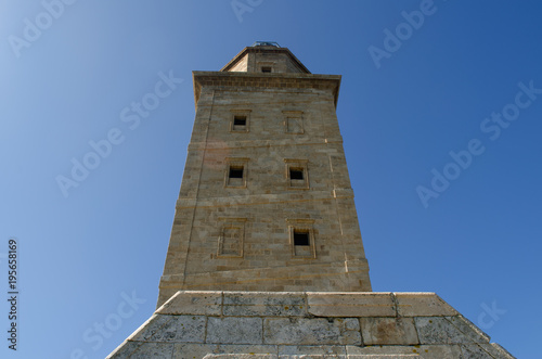 Tower of Hercules in Galicia, Spain. Historical monument. © castellanos80