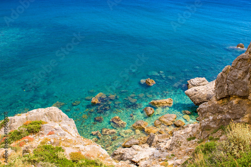 Beautiful summer landscape of the southern coast of the Crete © Myroslava