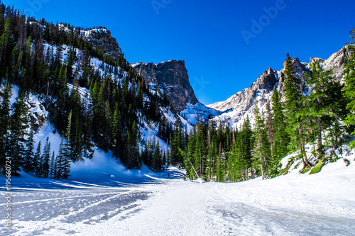 Winter in Rocky Mountain National Park, Colorado