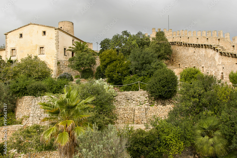 Castle of  Capdepera, Majorca Spain.
